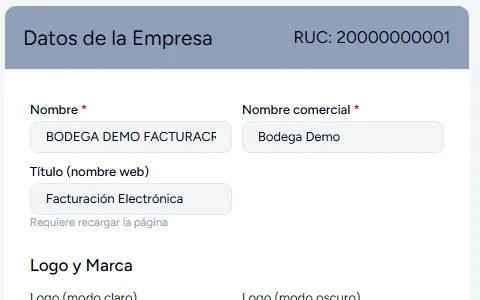 Completa tu empresa