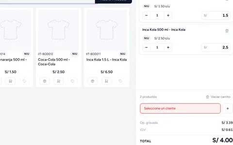 Emite tu primera boleta